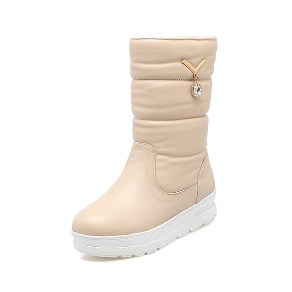 Winter Platform Casual Warm Fur Plush Snow Boots
