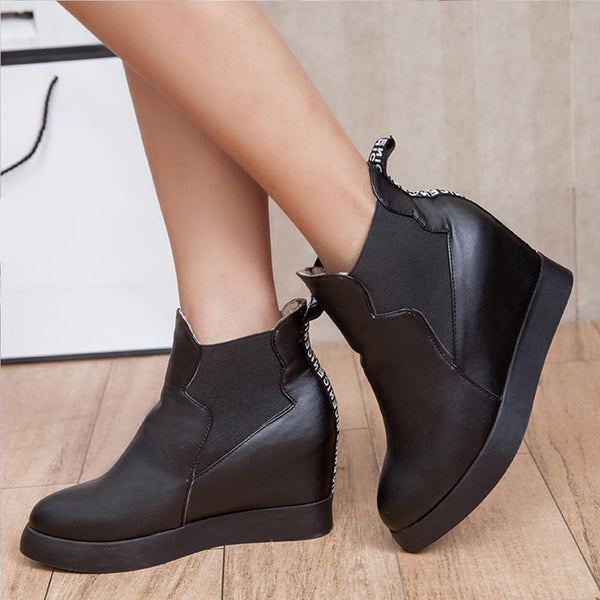 High Heels n Ankle Boots Woman Leisure Female