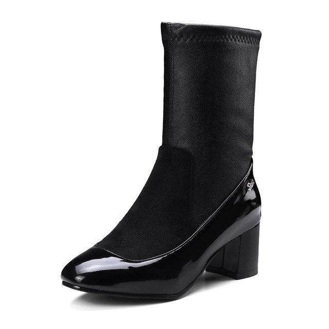 Customized High Heels Boots Fashion Mixed Colors