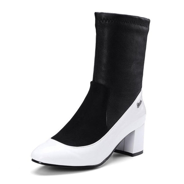 Customized High Heels Boots Fashion Mixed Colors
