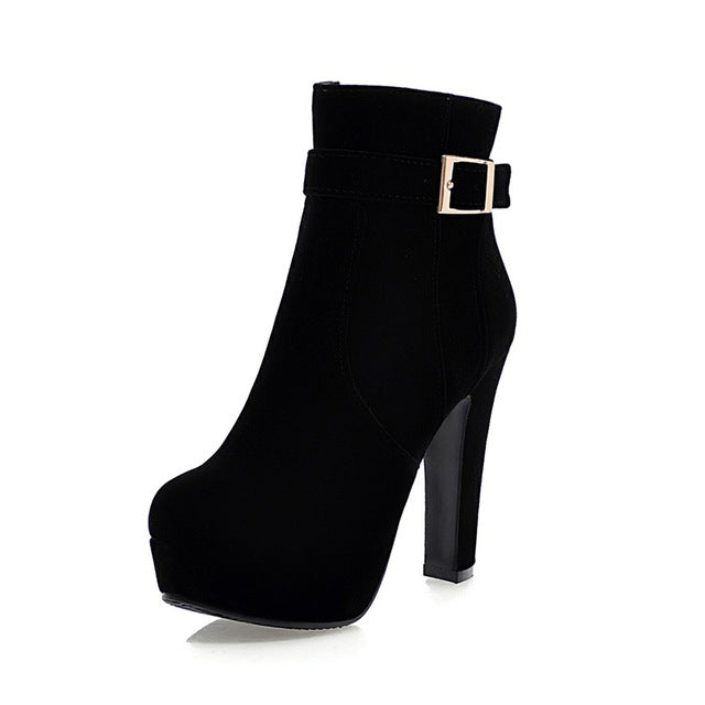 Party High Heels Ankle Boots