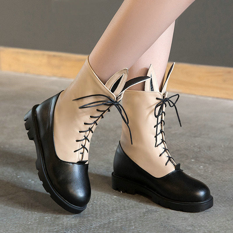 Martin Boots Rabbit Ears Ankle Boots