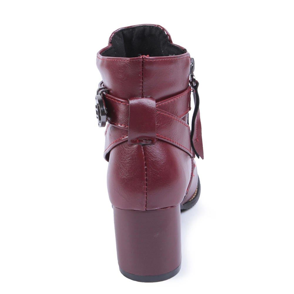 Square heels Ankle Boots