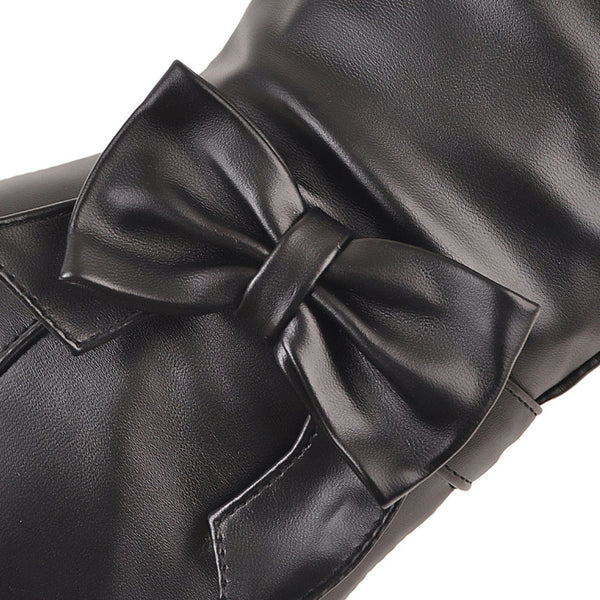 Thin High Heels Winter Mid Calf Boots